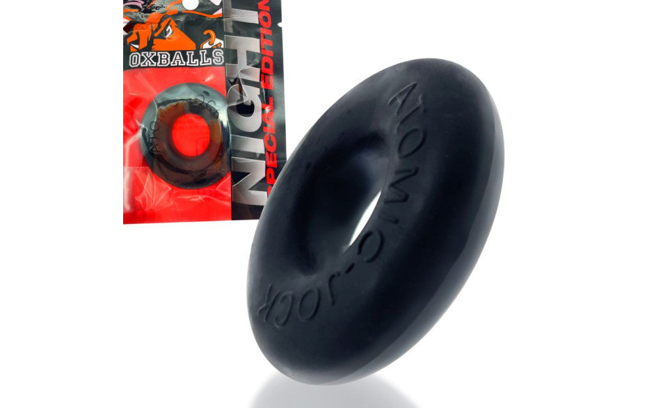 Oxballs Donut 2 Velvet Silicone Cock Ring Large Night Edition