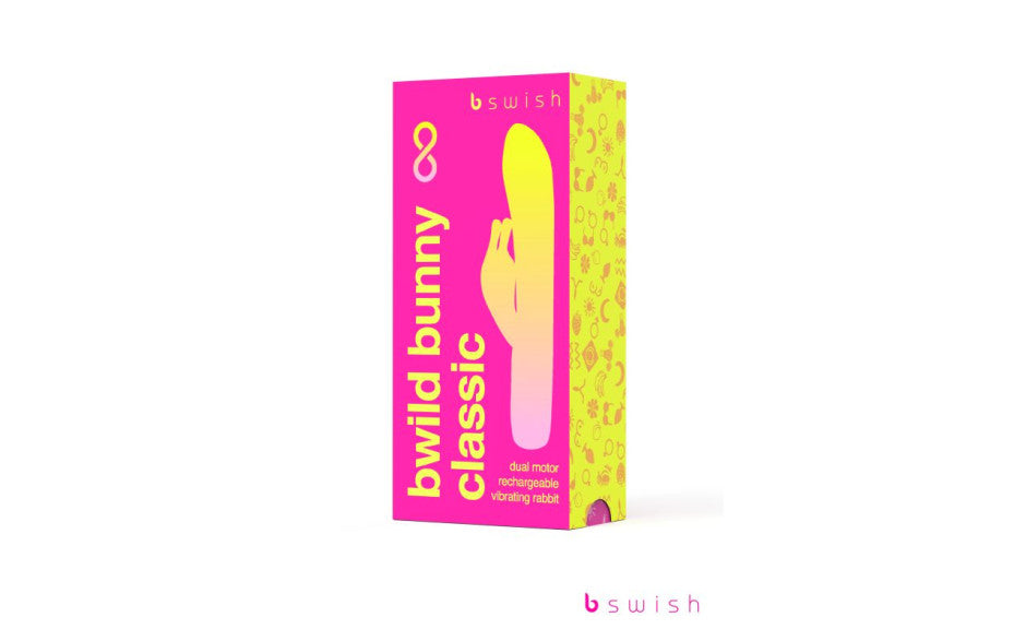 Bwild Bunny Classic Infinite Rechargeable Dual Motor Rabbit Vibrator Pink