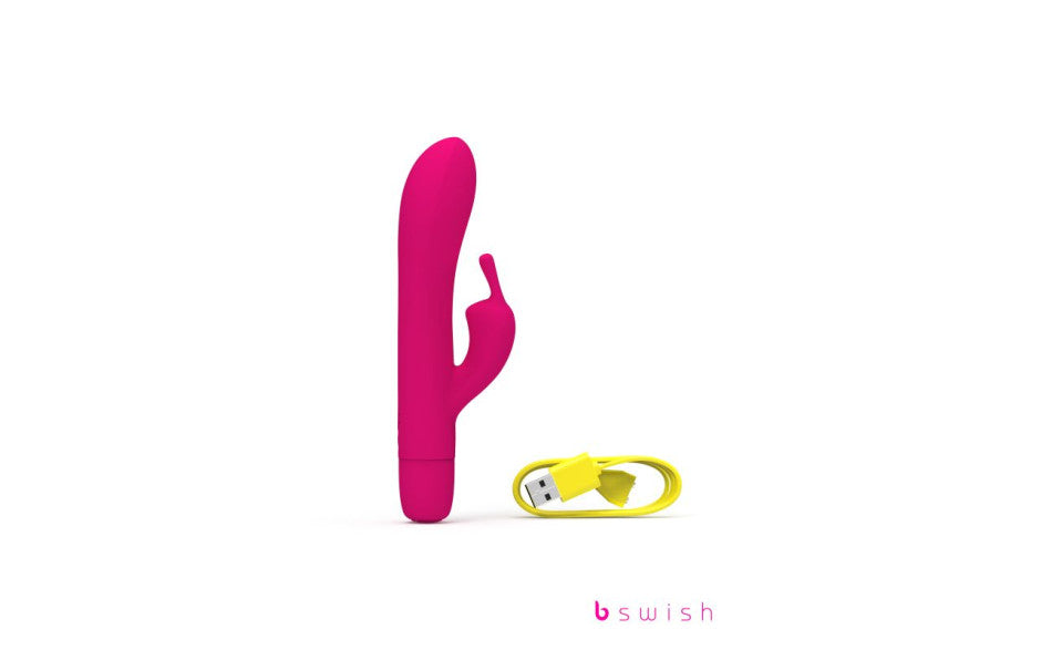 Bwild Bunny Classic Infinite Rechargeable Dual Motor Rabbit Vibrator Pink