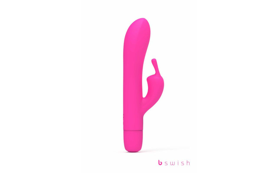 Bwild Bunny Classic Infinite Rechargeable Dual Motor Rabbit Vibrator Pink
