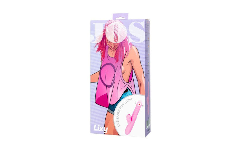 JOS Lixy Heating Rotating Petal Clitoral Rabbit Vibrator