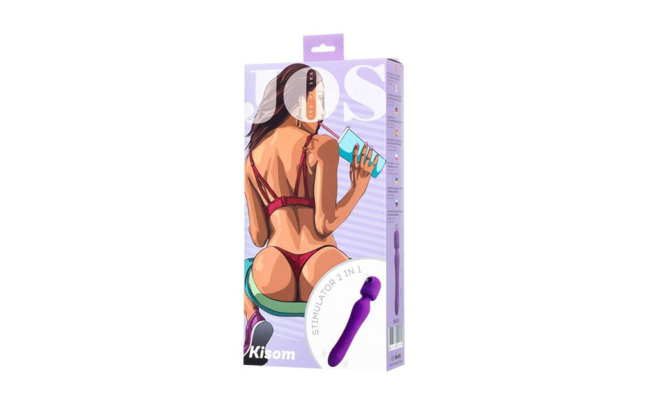 JOS Kisom 2-in-1 Wand and Air Pulse Stimulator