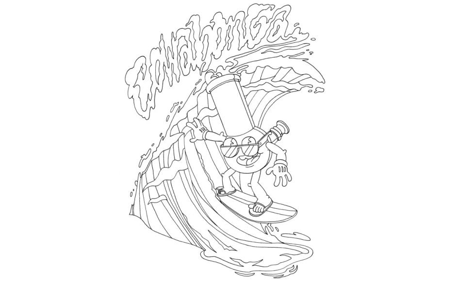 High AF Adult Cannabis-Themed Colouring Book