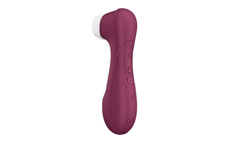 Satisfyer Pro 2 Gen 3 App-Controlled Air Pulse Clitoral Stimulator Wine Red
