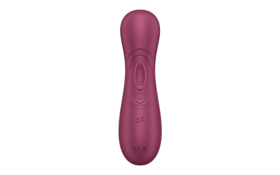 Satisfyer Pro 2 Gen 3 App-Controlled Air Pulse Clitoral Stimulator Wine Red