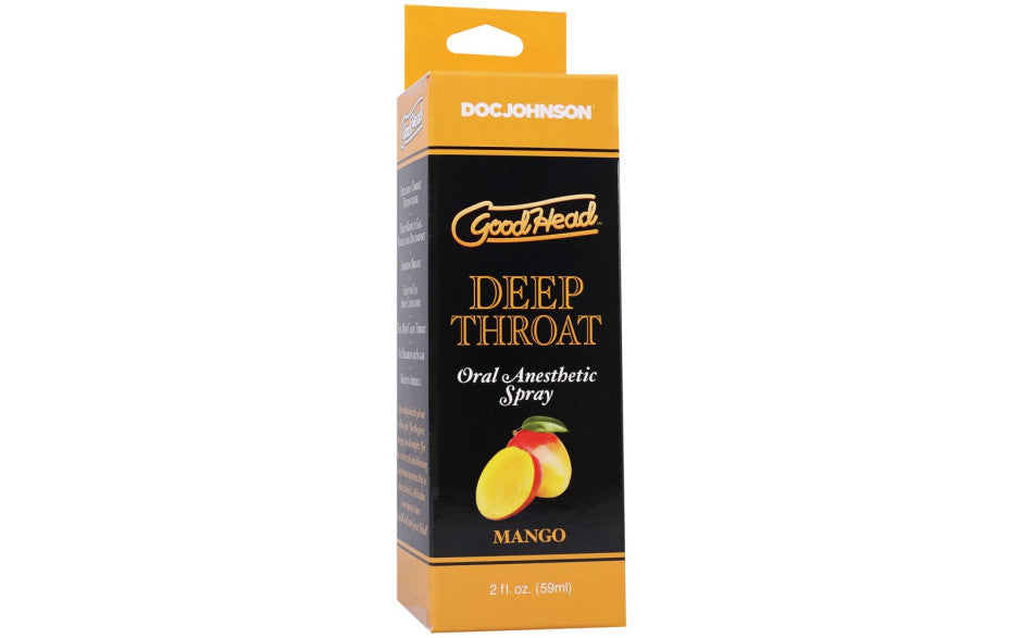 GoodHead Deep Throat Desensitising Spray Mango 59ml