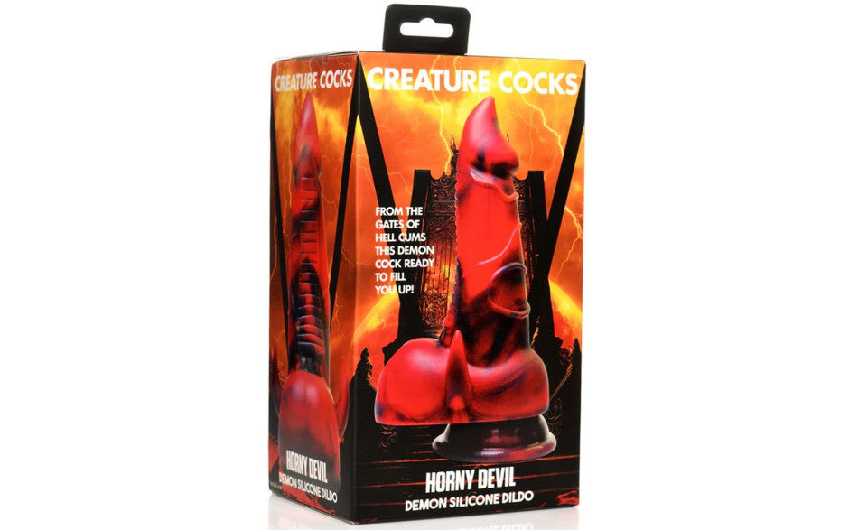 Creature Cocks Horny Devil Silicone Novelty Dildo