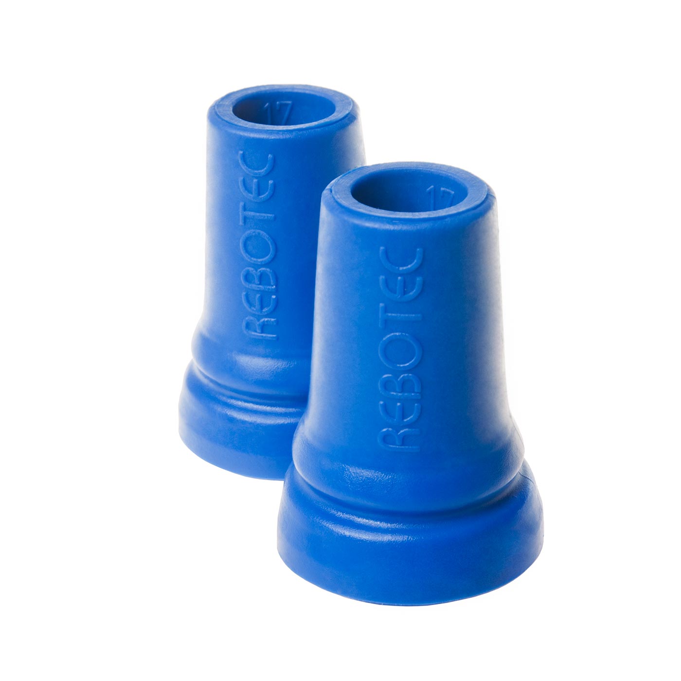 Crutch Tips 17mm Ferrules - Durable Walking Stick & Crutch Tips for Safe Support
