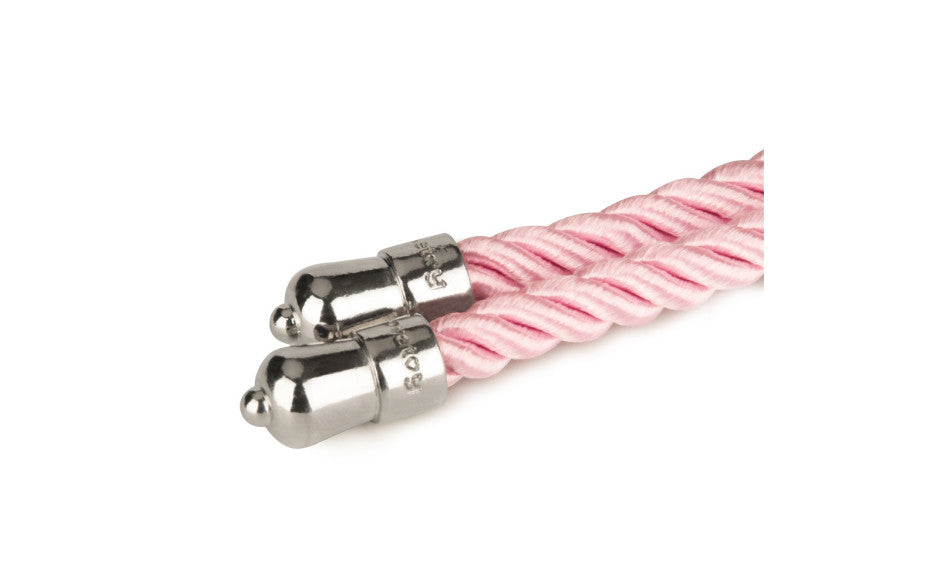 Rebellion Reign Silky Polyester Bondage Rope 10m Pink