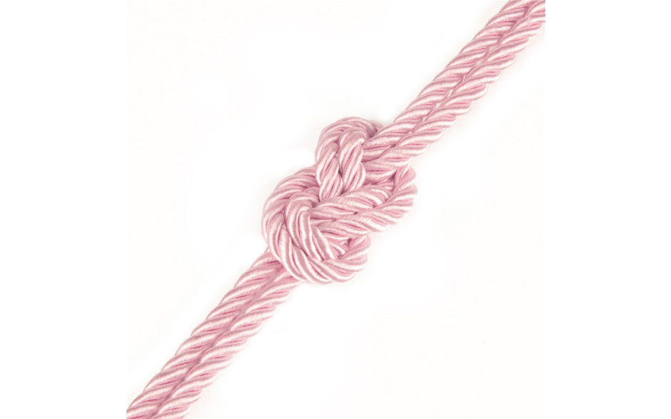 Rebellion Reign Silky Polyester Bondage Rope 10m Pink