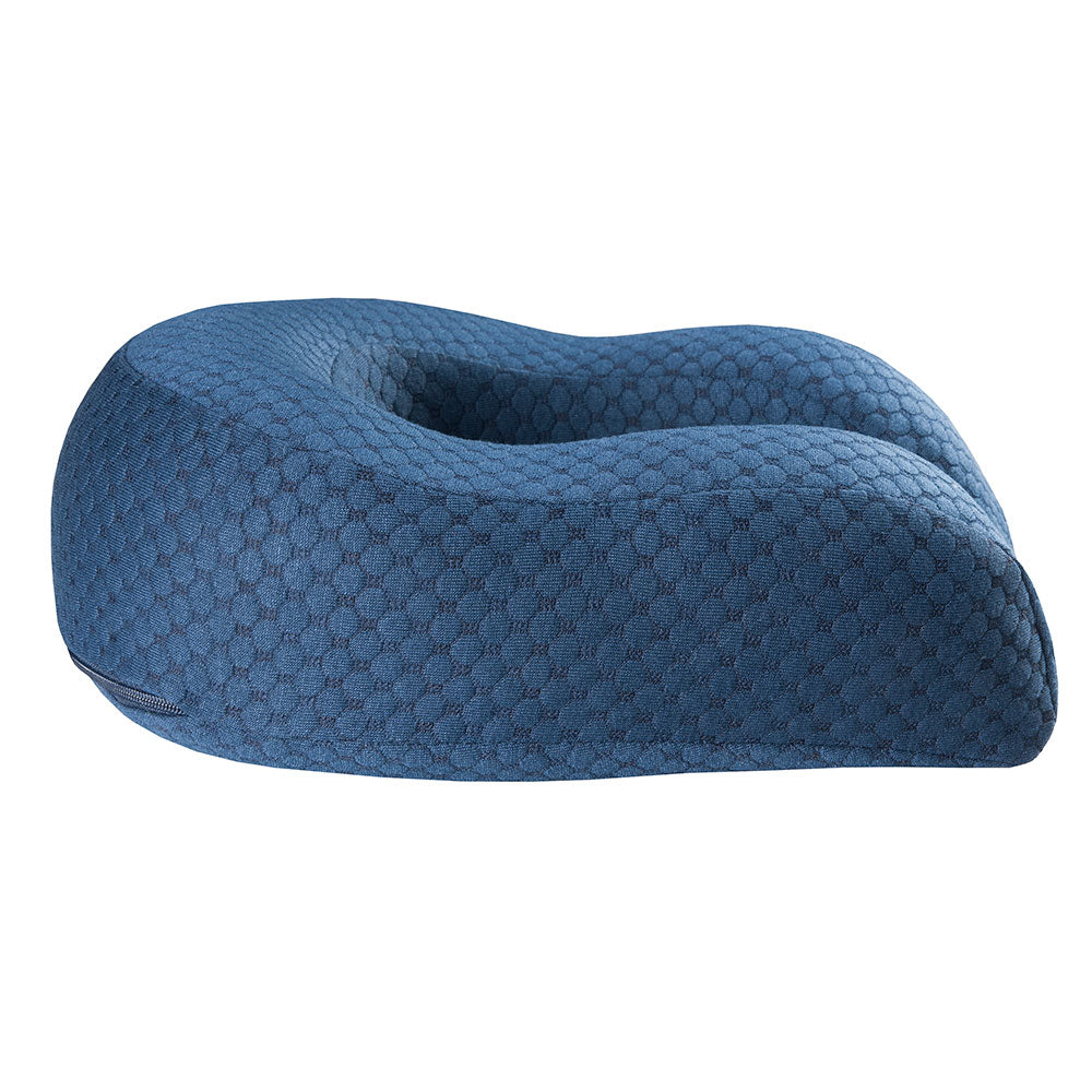 Premium Ergonomic Memory Foam Neck Pillow for Travel, Home & Office