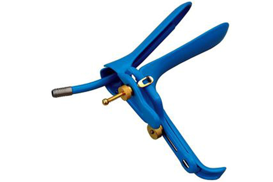 Graves Vaginal Speculum with Smoke Evacuation Tube - Large