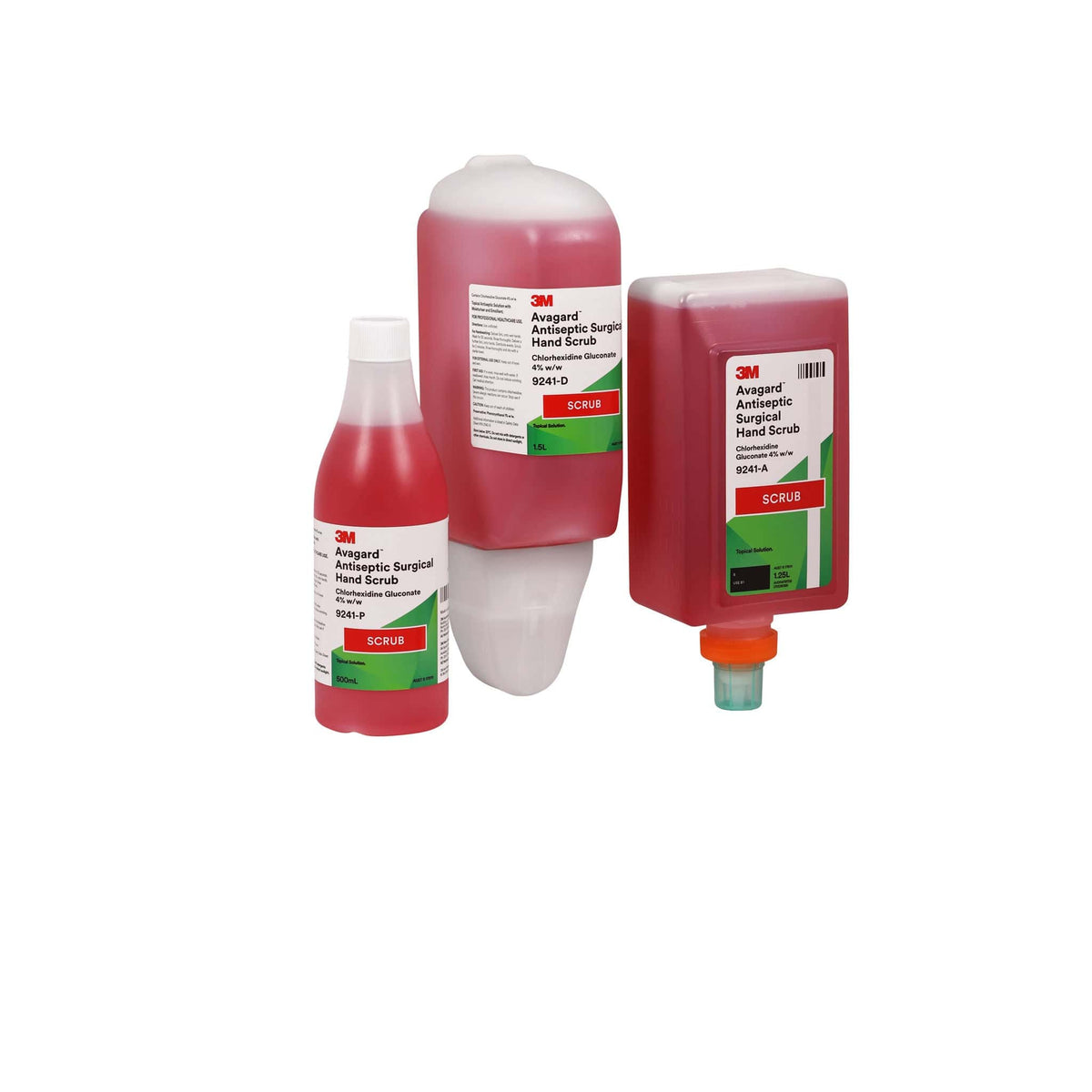 3M Avagard Antiseptic Surgical Hand Scrub 1.5L