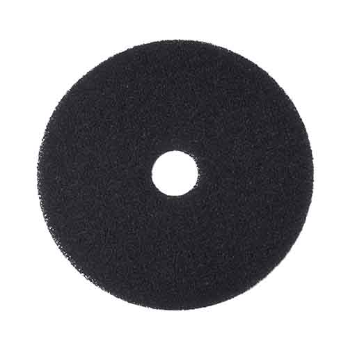 3M Carton of 5 / 33cm/13" 3M Black Stripper Floor Pad 7200