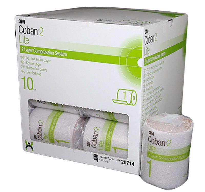 3M Coban 2 Layer Compression System for Lymphoedema Lite  Comfort Foam Layer