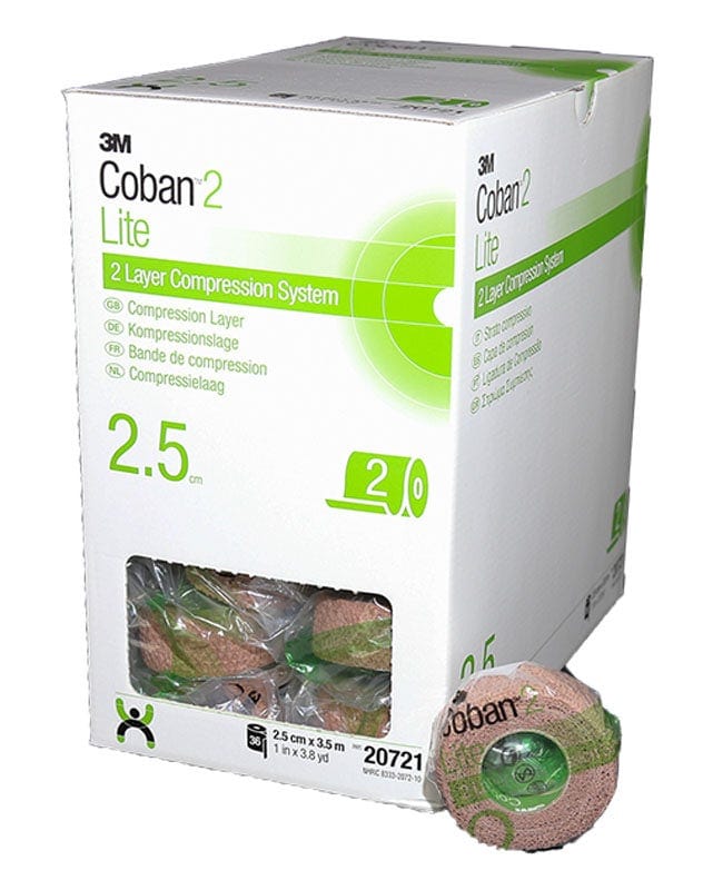 3M Coban 2 Layer Compression System for Lymphoedema Lite  Comfort Foam Layer