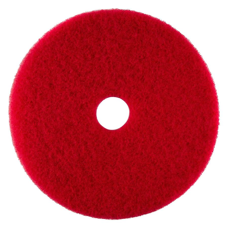 3M Cleaning & Washroom Supplies Carton of 5 3M Floor Pad Buffer 43cm Red WW