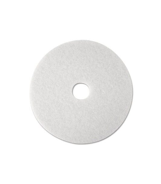 3M Cleaning & Washroom Supplies Carton of 5 3M Floor Pad Super Polish 40cm White