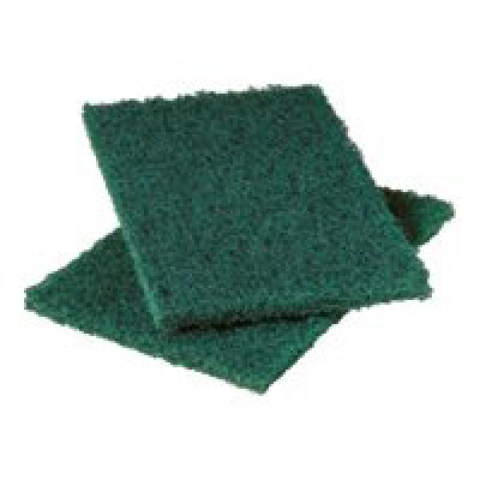 3M Cleaning & Washroom Supplies Carton of 50 3M Scour Pad Green 230 x150mm