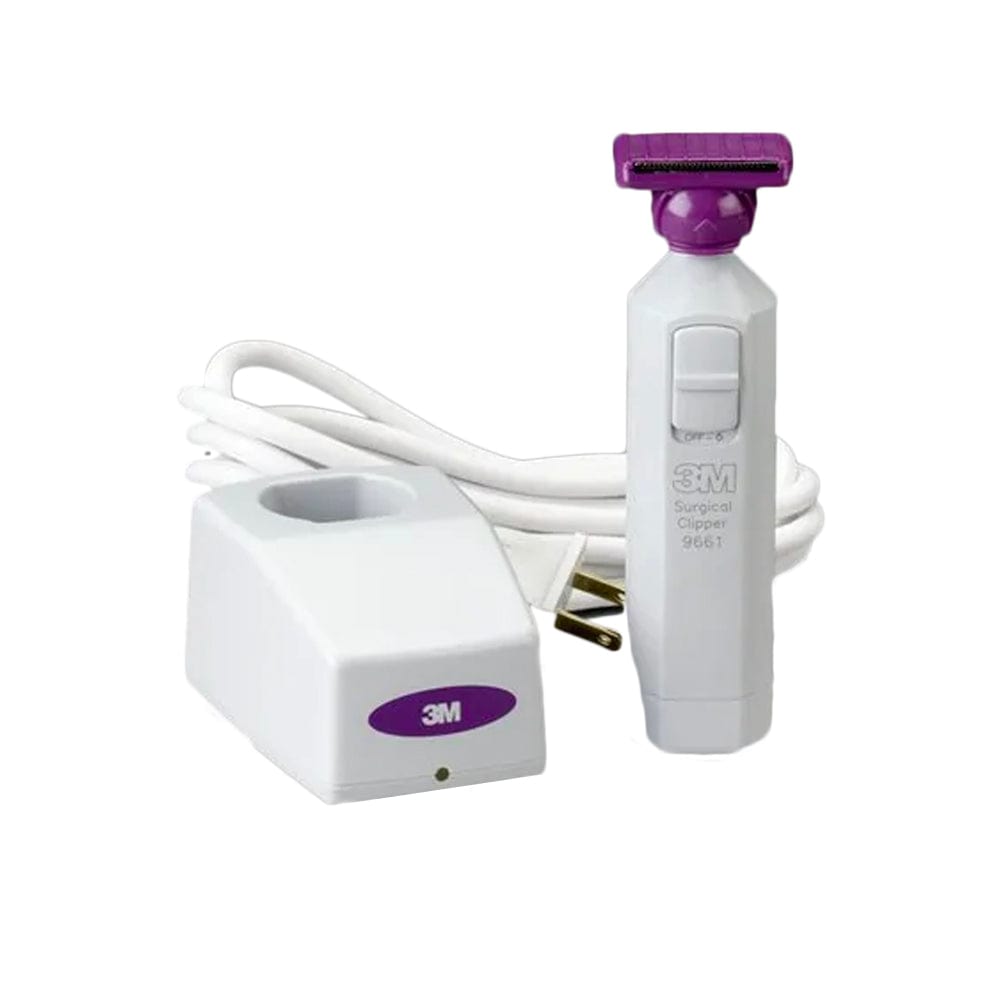 3M Healthcare Skin Preparation 3M Pivoting Clipper Starter Kit - Includes Clipper & Charger - Blades not included 3M Surgical Clipper with Pivoting Head