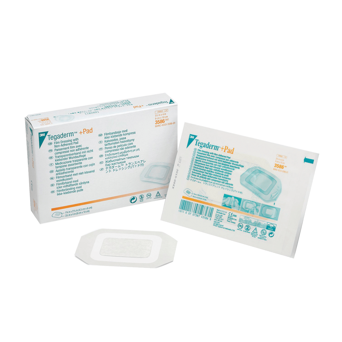3M Tegaderm Film Dressing with Pad 5cm x 7cm