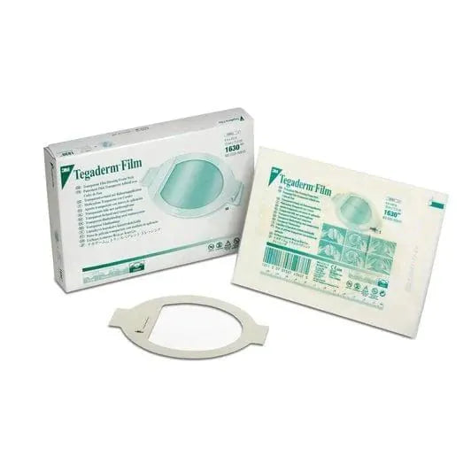 3M Healthcare Sterile Film Dressings Wound Transparent Dressing Oval / 10cm x 11.5cm 3M Tegaderm Transparent Dressings
