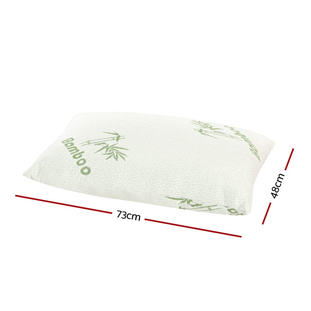 4 Pack Bamboo Pillow Family Hotel