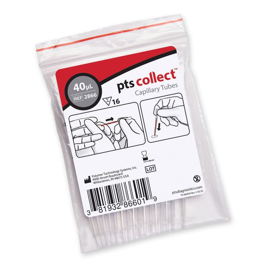 PTS 40uL Capillary Tubes (Plastic)