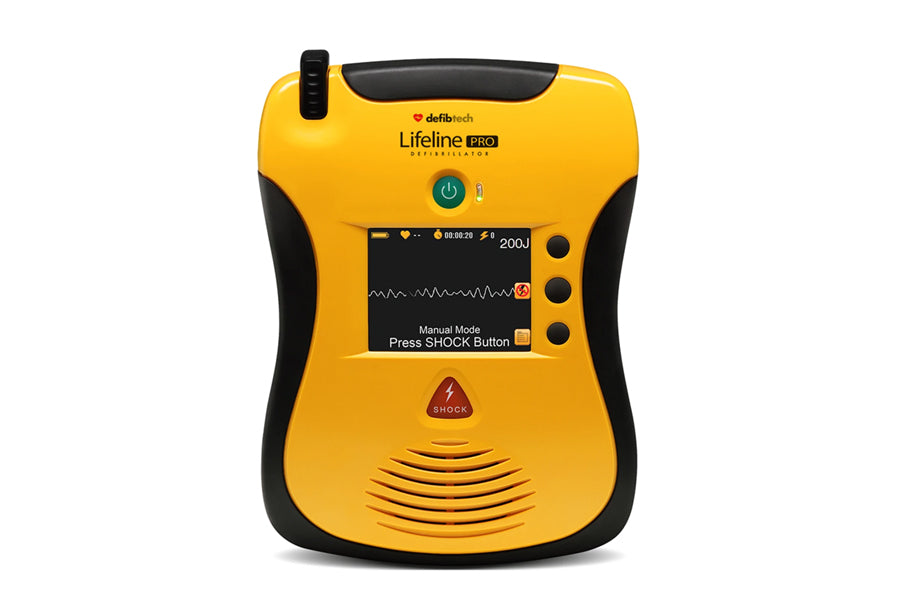 Defibtech Lifeline PRO AED with LCD, ECG Display and Manual Override