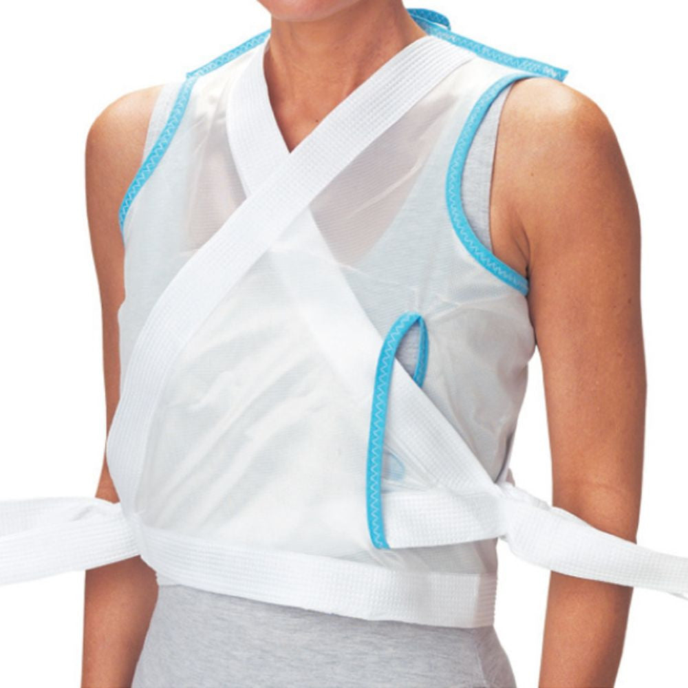 ProCare Vest Style Body Holders Medium Strong Blue