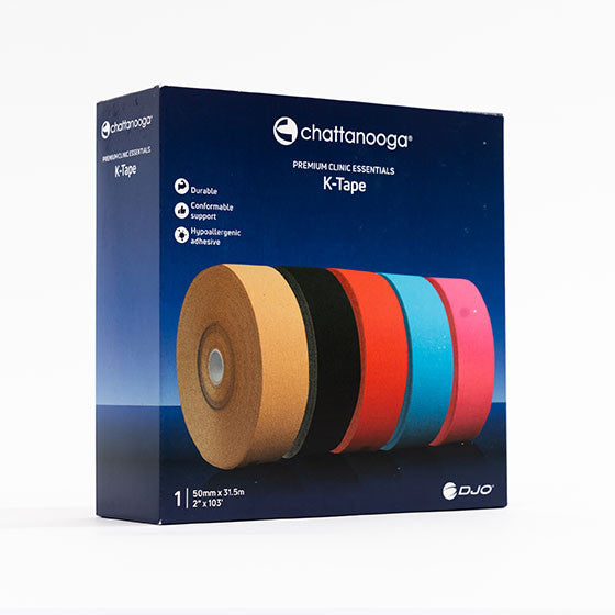 Chattanooga Premium Clinic Essentials K-Tape 50mm x 31.5m Blue