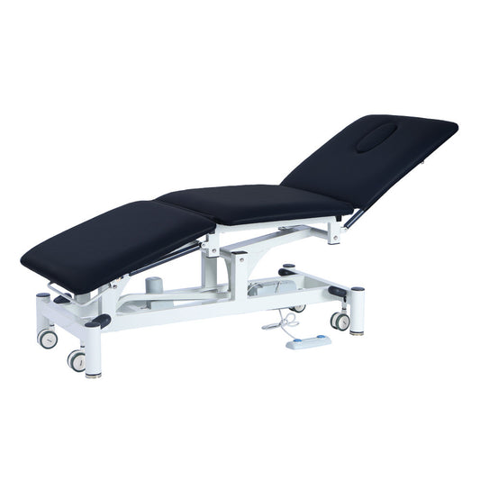 Chattanooga 3 Section Hi Lo Electric Couch Medical Black