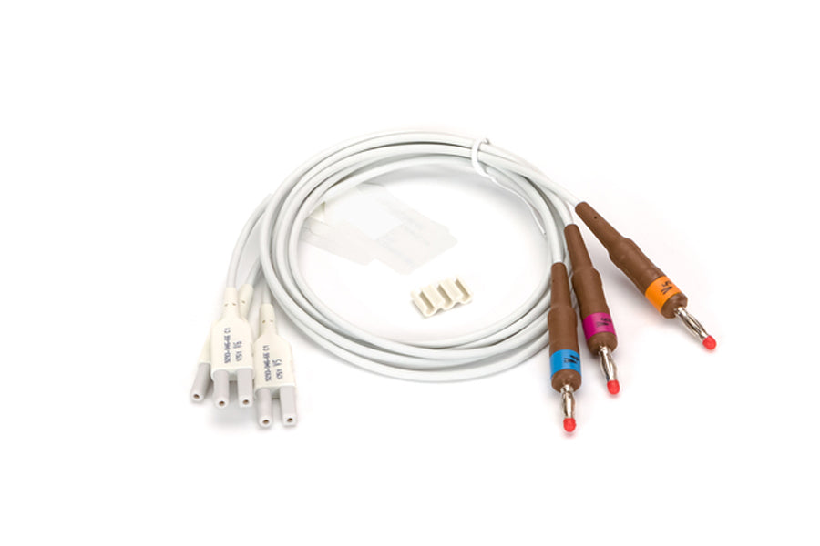 Hillrom - Welch Allyn WAM/AM12 Replacement leads, Banana, V4-V6