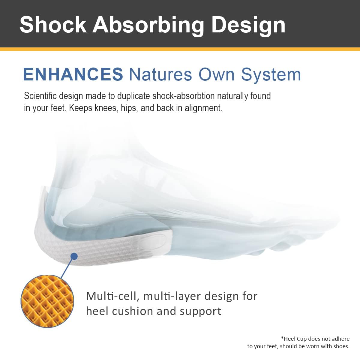 TULI's Heel Cups - Classic Yellow
