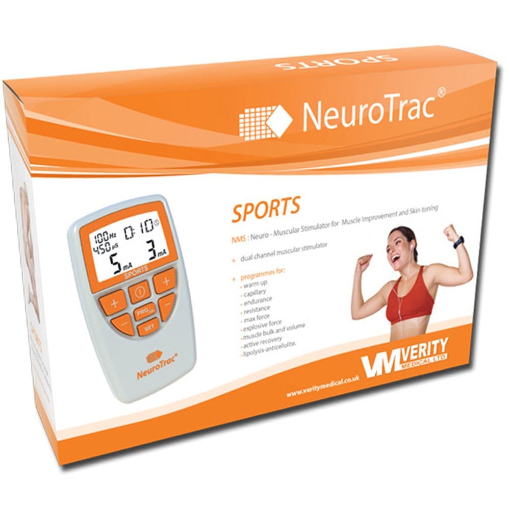 Neurotrac Sports Muscle Stimulator 2 Channel - Advanced EMS Device for Athletes and Recovery