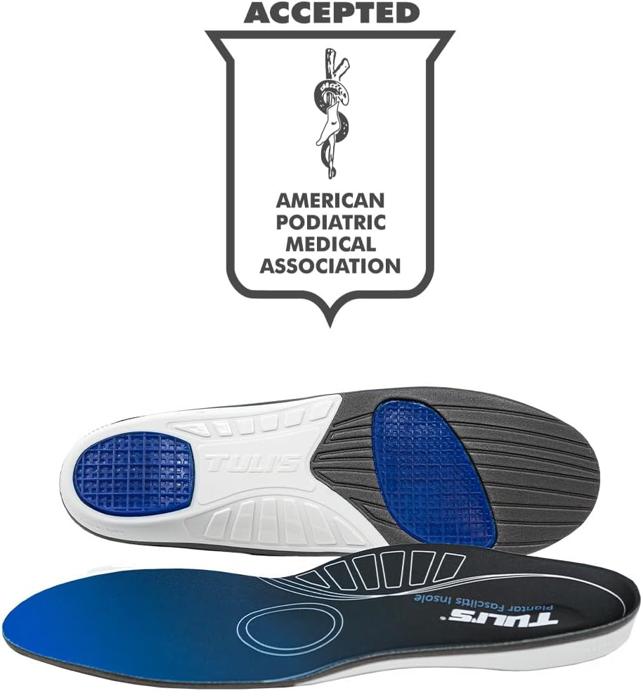 TULI'S Plantar Fasciitis Insole / Premium Orthotics