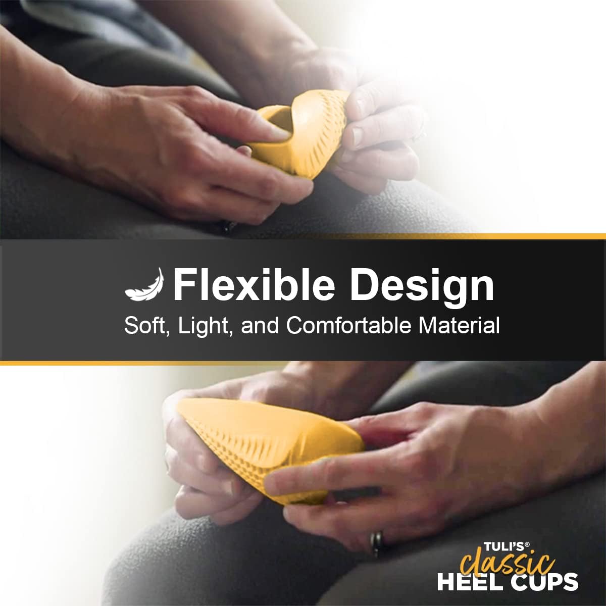 TULI's Heel Cups - Classic Yellow
