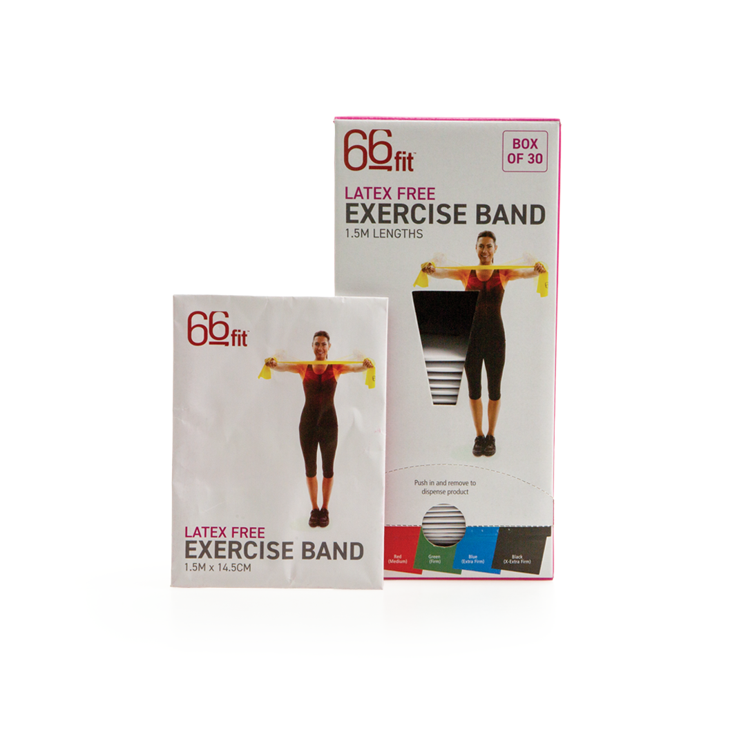 Latex Free Exercise Band 1.5m - Ideal for Strength & Flexibility