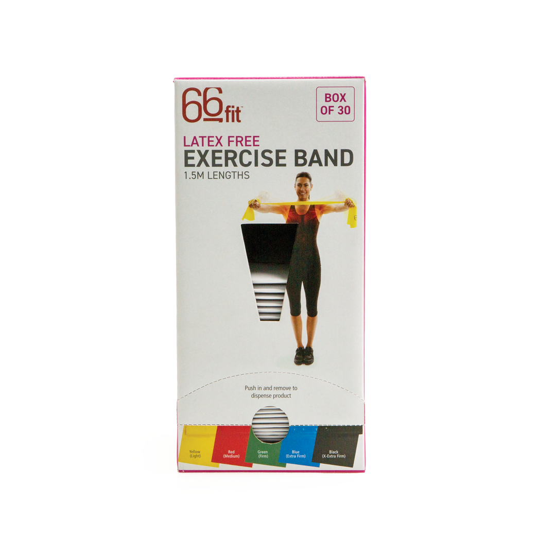 Latex Free Exercise Band 1.5m - Ideal for Strength & Flexibility