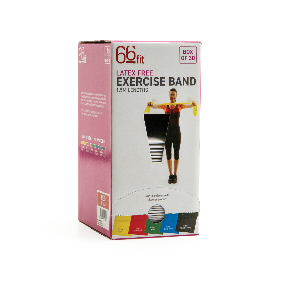 Latex Free Exercise Band 1.5m - Ideal for Strength & Flexibility