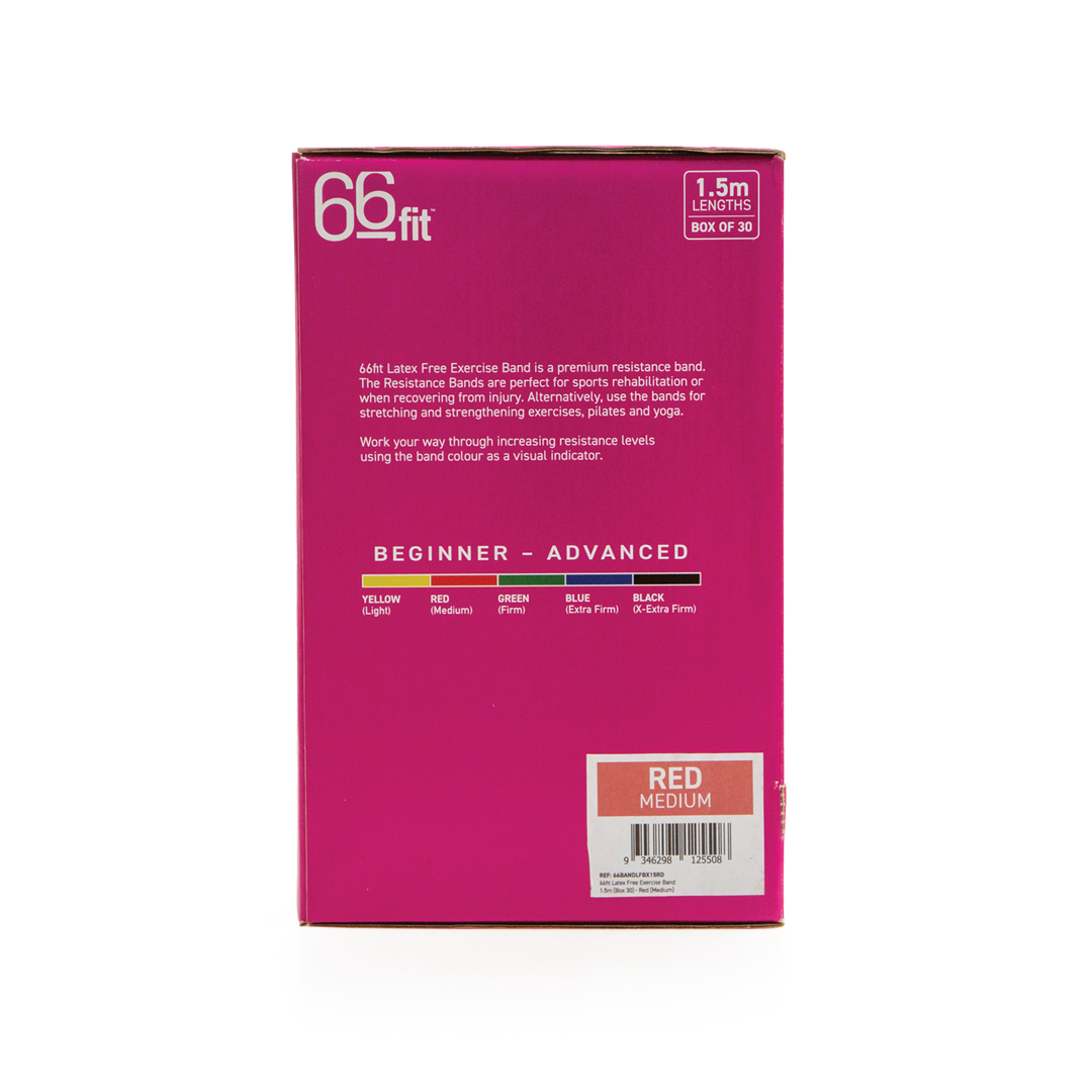 Latex Free Exercise Band 1.5m - Ideal for Strength & Flexibility