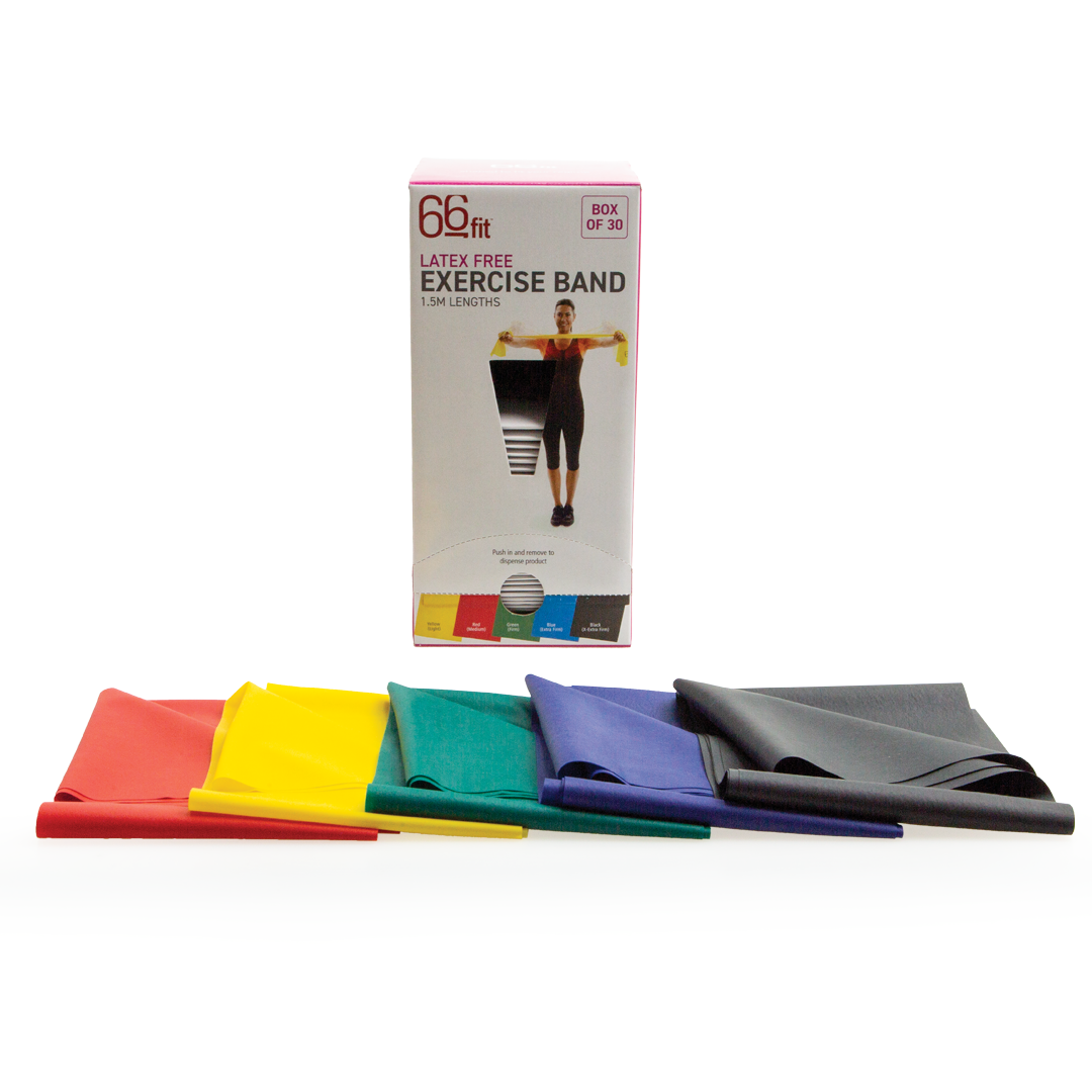 Latex Free Exercise Band 1.5m - Ideal for Strength & Flexibility