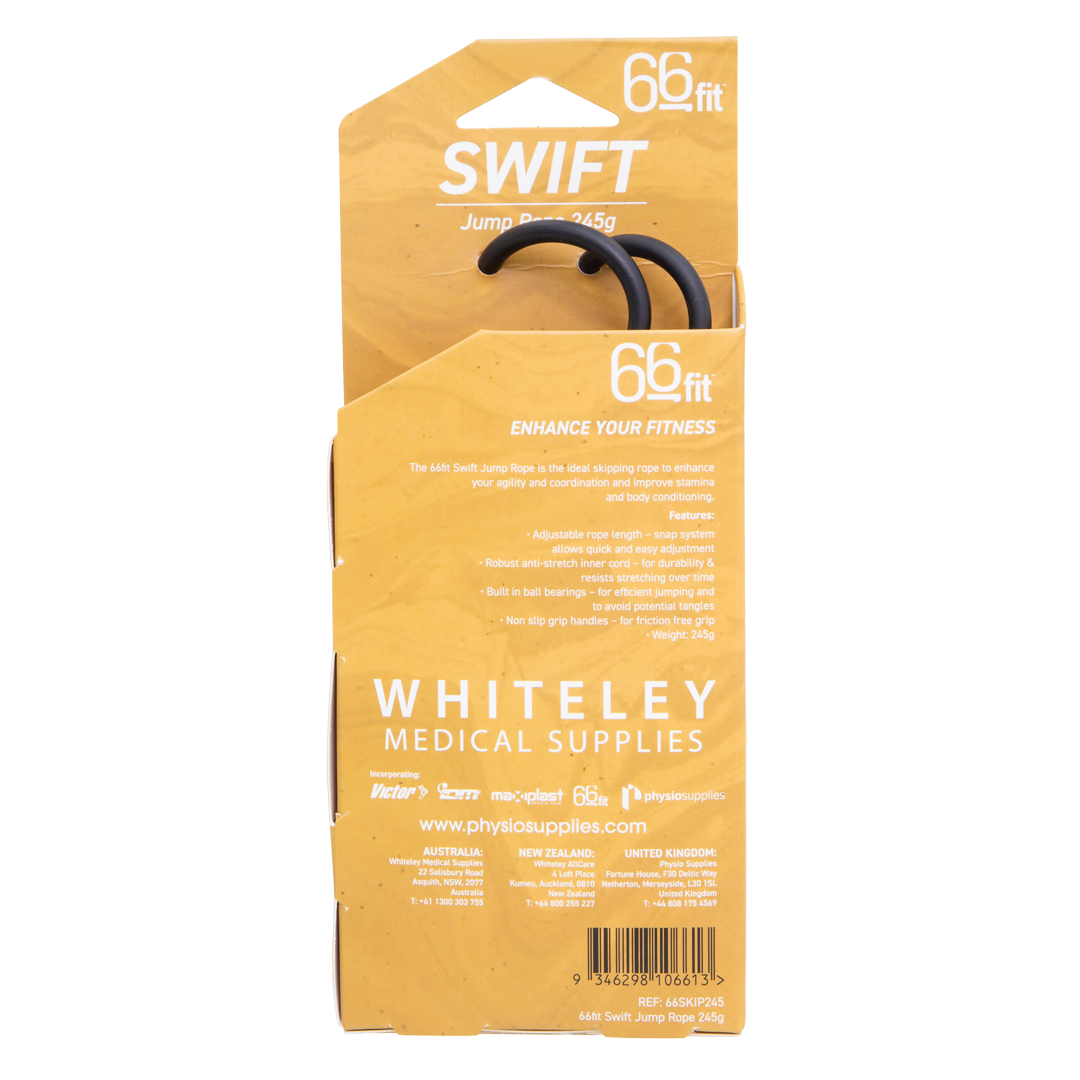 Jump Rope for Fitness - Adjustable 245g Swift Design