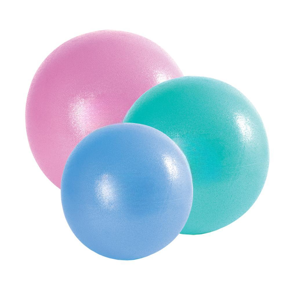 Soft Pilates Balls – Anti-Slip, Latex-Free Exercise Balls for Core Strength, Balance & Pelvic Floor