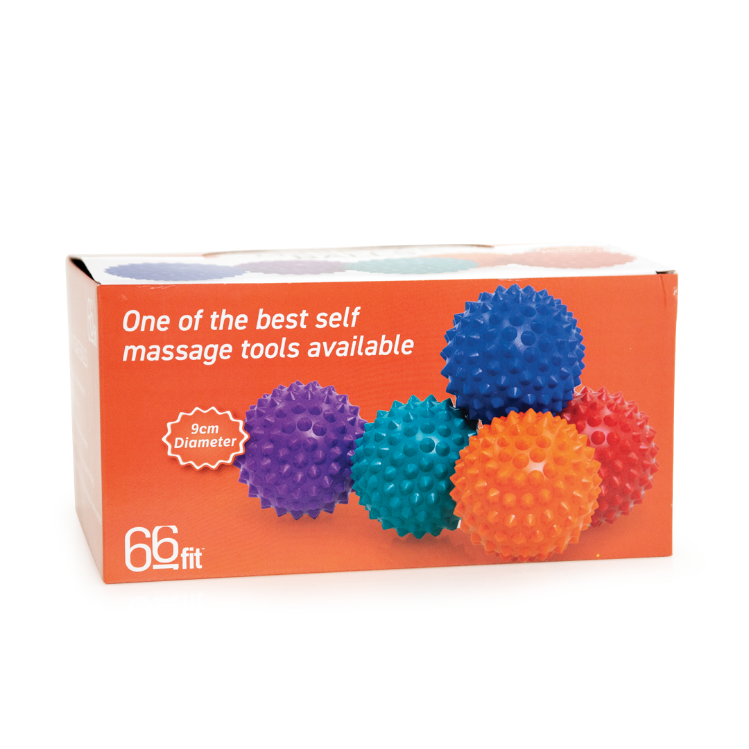 Spiky massage ball — textured self-massage and mobility aid