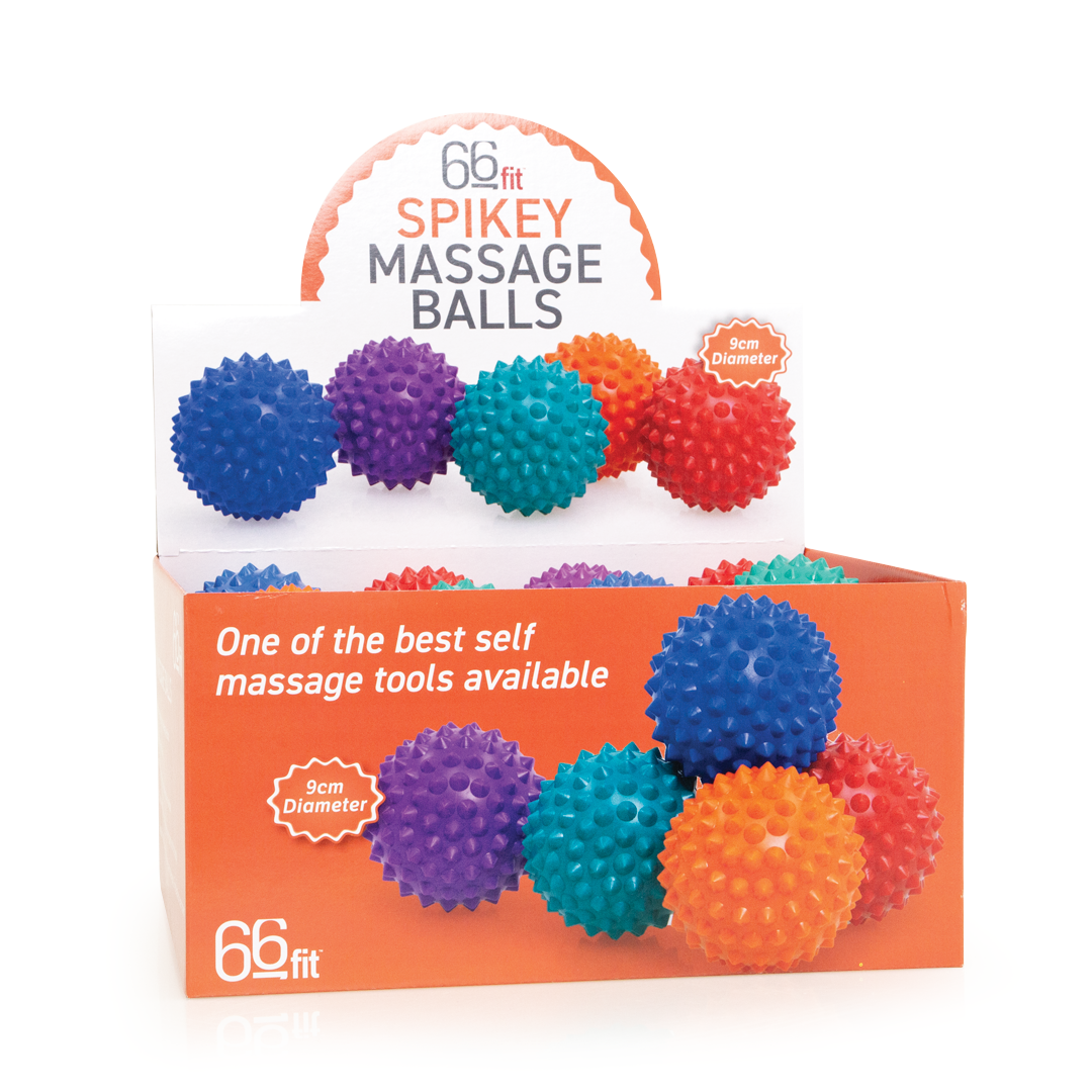 Spiky massage ball — textured self-massage and mobility aid