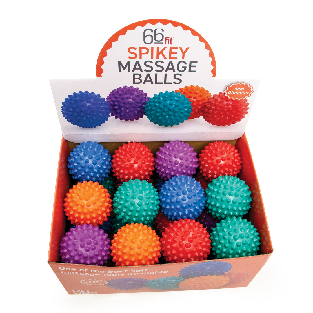 Spiky massage ball — textured self-massage and mobility aid