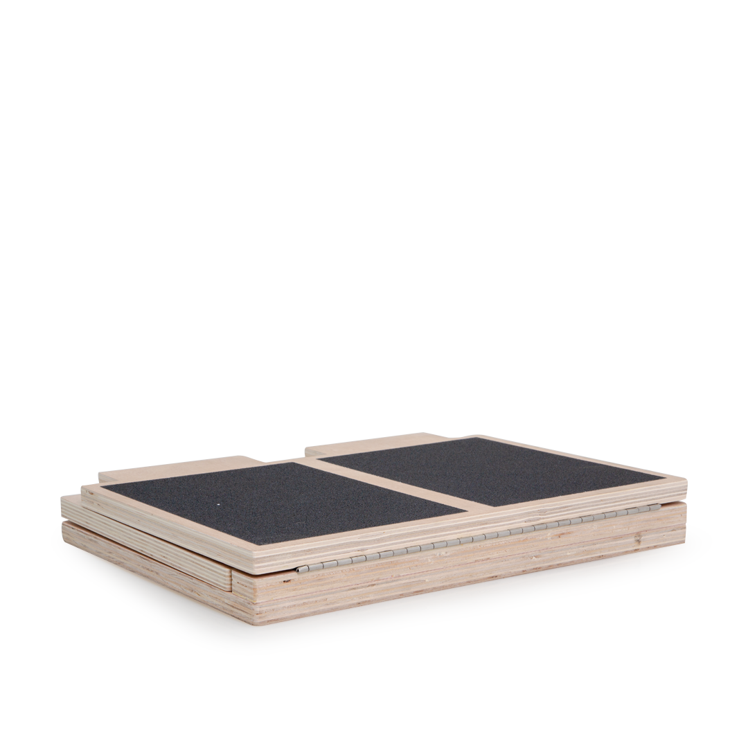 Wooden Adjustable Decline Board – non-slip for calf & quad work