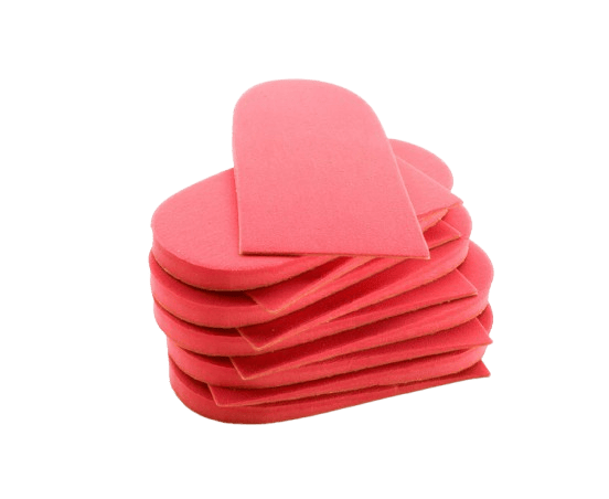 Vasyli Heel Lift Elevator 5 Pairs / 10Pk