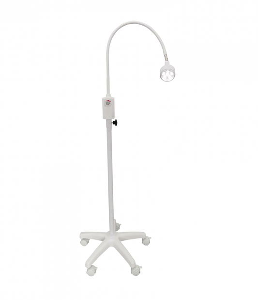 6W LED Examination Light White Including Mobile Base  Wall Mount